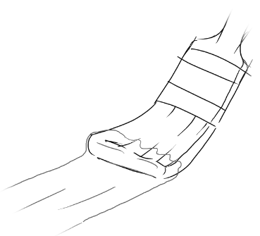 Paint Brush Drawn Right